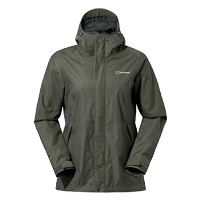 Image of Berghaus Women&#039;s Nalleru Gemini 3 in 1 Waterproof Jacket with Fleece Durable Breathable Rain Coat, Green, 8