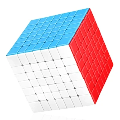 Image of TOYESS 7x7 Speed Magic Cube Stickerless, Smooth 7x7x7, Professional Puzzle Cube, Brain Teasers Toys for Kids &amp; Adults