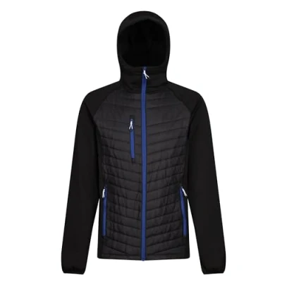 Image of Regatta Professional Men&#039;s Navigate Hybrid Lightweight Jacket, Insulated &amp; Stretchable Perfect for Outdoors, Walking, Hiking Camping