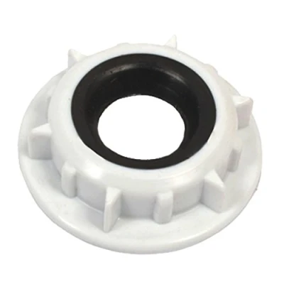 Image of SPARES2GO External Delivery Tube Pipe Locking Nut and Seal for Bush Dishwashers
