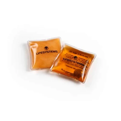Image of Lifesystems Reusable Gel Hand Warmers, Pack Of Two With 45 Minutes Heat, Perfect For Pockets When Camping, Hiking or Skiing, Orange