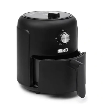 Image of Haden Small Air Fryer 2.6L 1000W Mini for Fast Cooking Easy to Clean, Lightweight, Perfect 1 2 People Affordable and Compact Kitchens