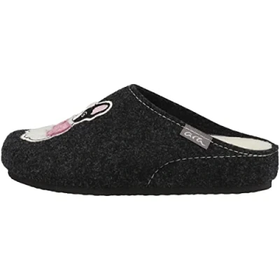 Image of ARA Women&#039;s Cosy Slipper, Anthracite 15 29940 05, 3 UK