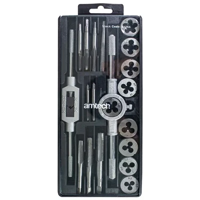 Image of Amtech 20 Piece Metric Tap and Die Set