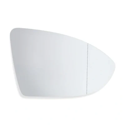 Image of SENZEAL Wing Mirror Glass Heated Right Driver Side with Backing Plate for VW Golf MK7 5G0857522 (Right)