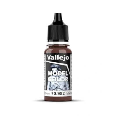 Image of Vallejo Model Color 17 ml Acrylic Paint Calvalry Brown