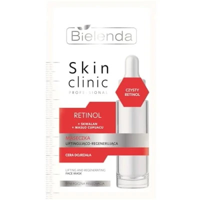 Image of Bielenda Skin Clinic Professional Retinol Maseczka Liftingująco Regenerująca dla Skóry Dojrzałej 8g