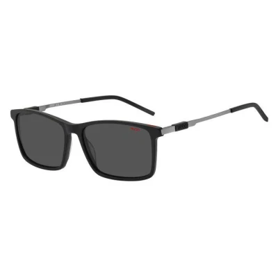 Image of HUGO Sunglasses, Size: 56, Matt black