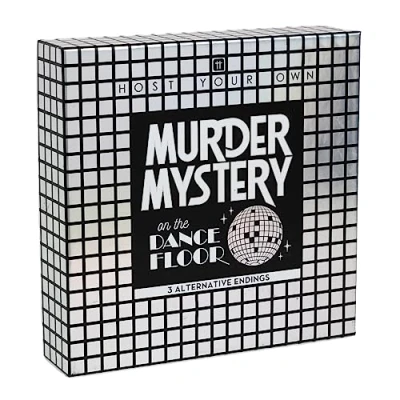 Image of Reusable Murder Mystery on the Dancefloor Kit, Host Your Own Games Night, Disco 1970s Themed Dinner Party, 3 Alternative Endings, Fancy Dress, After Parties, Christmas, Birthday Gift
