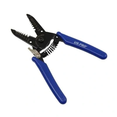 Image of US PRO Tools 6&quot; Wire Stripper Cutters 0.6 to 2.6MM 6833
