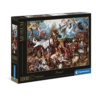 Image of Clementoni 39662 Museum Collection Puzzle The Fall Of Rebel A. Jigsaw 1000 Pieces, Made In Italy, For Adults