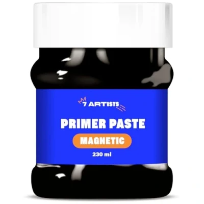 Image of 7 Artists Magnetic Primer Paste Black 230 ml Paint for Walls Mag Wall Blackboard Magnet Chalkboard