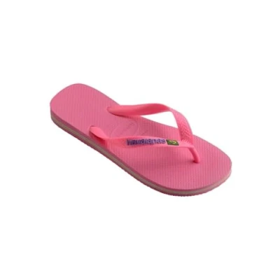 Image of Havaianas Unisex Flip Flops, Pink Electric, 11/12 UK