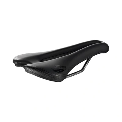 Image of Selle San Marco Aspide Short Comfort Dynamic Saddle: Black/Black Narrow (S3)