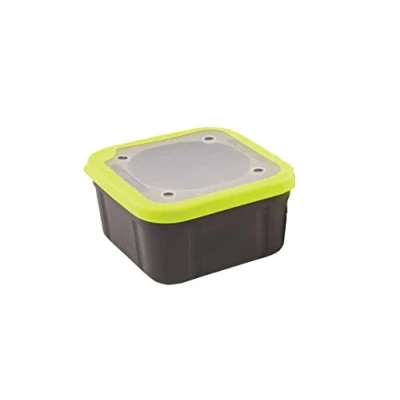 Image of Matrix Bait Box Lime/Grey 2 Pint Solid Top