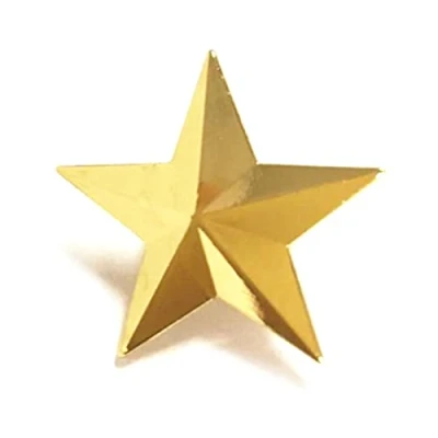Image of xbiez Exquisite Star Brooch Pin Five Pointed Badge Lapel Pins Brooches Badges Stars Scarf for Women Teens