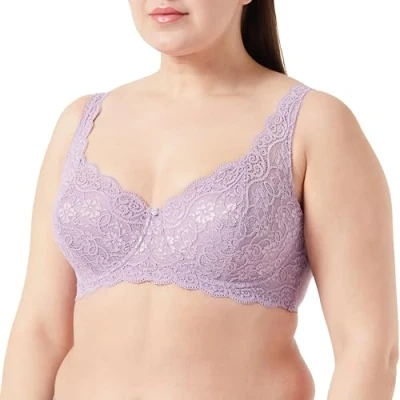 Image of Triumph Women&#039;s Amourette 300 WHP X Wired Padded Bra, Purple, 32D