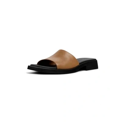 Image of Camper DANA Mules, Women&#039;s, Size: 2, Mittelbraun Leather