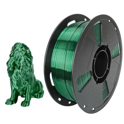 Image of CC3D Silk Forest Green PLA Filament 1.75mm 1KG 3D Printing Silky Color Shiny Metallic Printer Material FDM