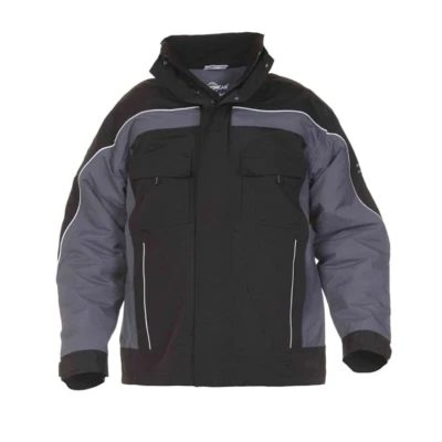 Image of Rimini Sns Waterproof Fixed Lining Pilot Jacket Grey / Black Small