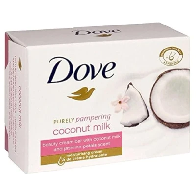 Image of Dove PURELY PAMPERING COCONUT MILK BEAUTY CREAM BAR 100G, (Pack of 1)