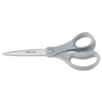 Image of Fiskars 01 004249J 8 Inch Performance Scissors, Gray