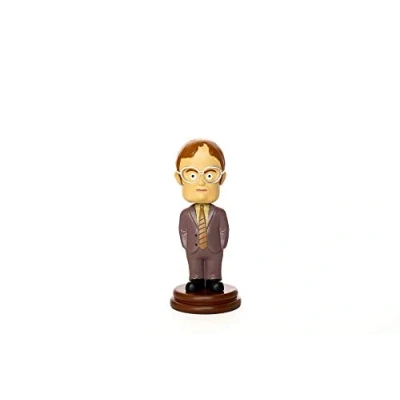 Image of Surreal Entertainment The Office Dwight Schrute Bobblehead Collectible Figure Stands 5.5 Inches Tall