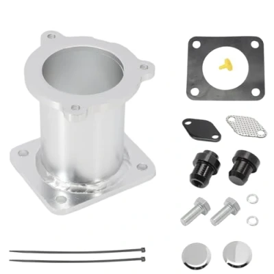 Image of Konuooer EGR &amp; Cooler Delete Valve Kit for E87 E90 E92 E93 E60, Hose Adjuster Replacement 320d 325d 330d 525d 530d 520i X3 X6 X5