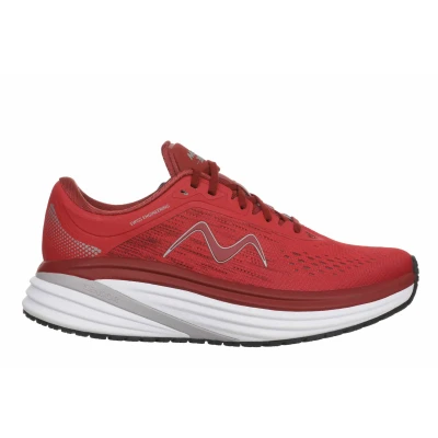 Image of MBT M 3000 Lace Up Women&#039;s running shoes color:Red size:39.5
