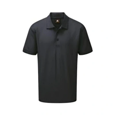 Image of ORN Polo Shirt for Men Adult Short Sleeve Workwear UK Casual Smart Tops Men, Professional Work Wear 1150 Eagle Ash Gray Extra Small