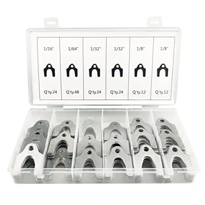 Image of 144 Pieces Auto Alignment Body Shim 1/16&quot; 1/64&quot; 1/32&quot; 1/8&quot; Assortment Set (144PCS)