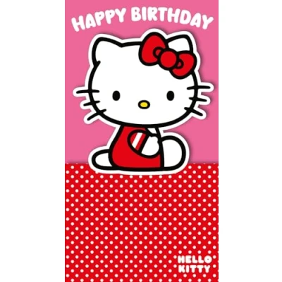 Image of Hello Kitty Birthday Card