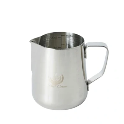 Image of ITALPARTS Stainless Steel Milk Frother Jug for Coffe Machine Frothing Pitcher Coffee