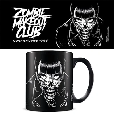 Image of Pyramid International Zombie Makeout Club Mug (Death Stare Design) 11oz Ceramic Black Official Merchandise