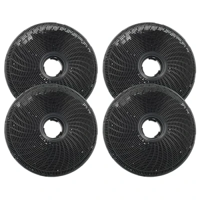 Image of vhbw 4x Activated Carbon Filter Replacement for Best 9029798775, DKF99557, 08999801, 49002519, 902979878, 9029793701, 89992564 Extractor Hood