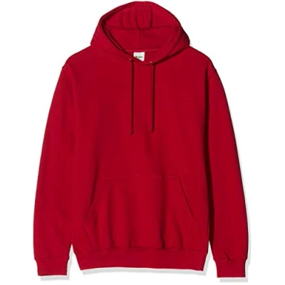 Image of AWDis Men&#039;s College Hoodie, Red (Red Hot Chilli), Small