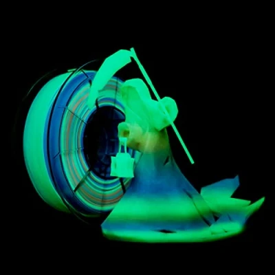 Image of ZIRO PLA Glow Filament 1.75mm, 3D Printer 1.75mm Gradient Multicolor 1KG(2.2lbs), Dimensional Accuracy +/ 0.03mm
