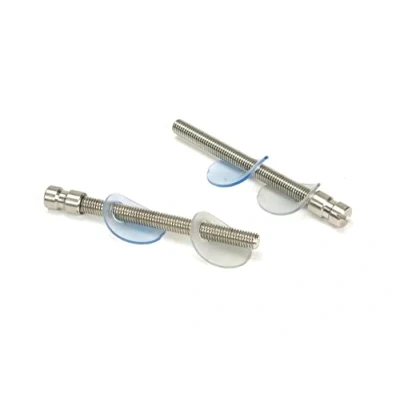 Image of From The Anvil 50817 Satin SS (304) 100mm Back to Fixings for T Bar (2) Offset