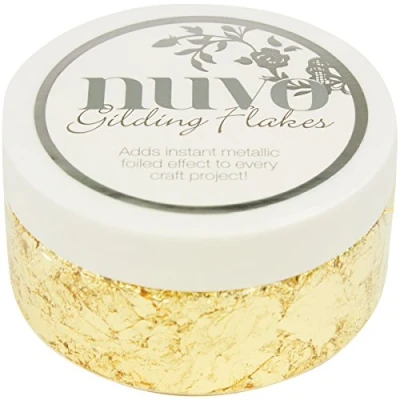 Image of Nuvo Gilding Flakes Radiant Gold, 9.00x9.00x5.00 cm