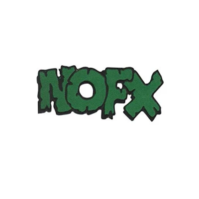Image of NOFX Punkrock Melodic Hardcore Band Patch Badge Embroidered Iron on Applique Souvenir Accessory