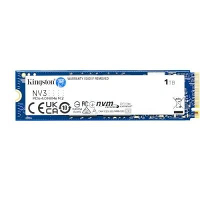 Image of Kingston NV3 NVMe PCIe 4.0 Internal SSD 1TB M.2 2280 SNV3S/1000G