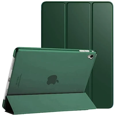 Image of For Apple iPad 9th / 8th 7th Generation Case Cover (2021/2020/2019) (10.2 Inch) Smart Magnetic Ultra Slim Stand Auto Wake/Sleep 9 8 7 (Emerald Green)