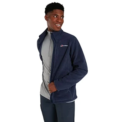 Image of Berghaus Mens Deluge Waterproof Breathable Overtrousers Durable Comfortable Rain Pants Fleece Jacket, Dusk, XL EU