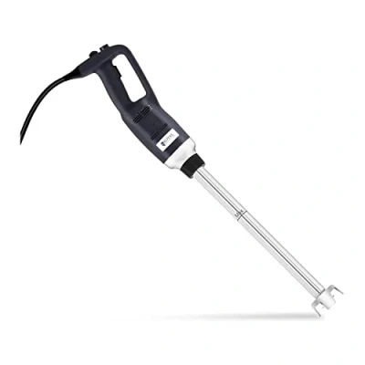 Image of Royal Catering RCSM 500 500P Hand Blender Stick Immersion Mixer (Ergonomic Handle, 500W, 4,000 18,000 RPM, Splash Cover, Rod Length 500mm, Stainless Steel) Black
