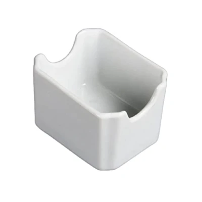 Image of Olympia White Ware Sachet Holders Porcelain Case Storage 70X90mm 6pc