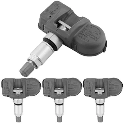 Image of A0009057200 Tyre Pressure Sensor Kit TPMS A0009050030 4Pcs Tire Monitor 433Mhz Replacement Monitoring Sensors for E350