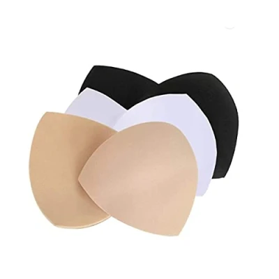 Image of Bra Pads Inserts 3 Pairs,Bra Inserts,Removable Women&#039;s Comfy Sports Cups Insert for Bikini Top Swimsuit