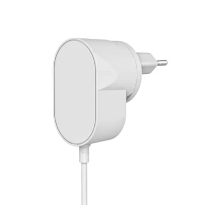 Image of Yale AC Power Adapter EU &amp; UK Modules Continuous Supply 8m cable Spade Connectors from Indoor Socket Compatible with Smart Video Doorbell