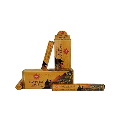 Image of IBCO Egyptian Musk Perfumed Incense 6 packs x 20 sticks