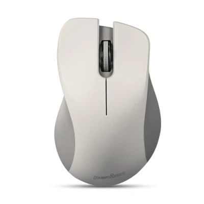 Image of Perixx PERIMICE 621 Wireless Mouse Silent Click with Ergo Design Compatible for Desktop and Laptop PC (Beige)